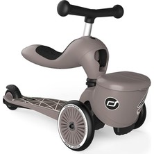 Misda Store & Ride Üniseks – Baby Highwaykick 1 Lifestyle Kickboard Oturaklı ve Kaplı... (Brown Lines)