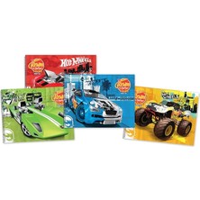 Misda Store 50935 Resim Defteri 25X35 Hot Wheels Spiralli 15 Yaprak 5437