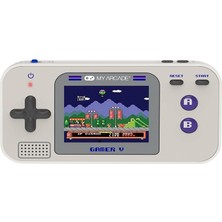 Misda Store Arcade Gamer V Retro Konsol 220 Oyun Gri-Mor