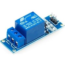 Misda Store Tek Kanallı 5V Röle Modülü Tekli Röle Kartı 1 Kanal Arduino Relay