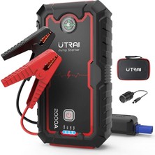 Misda Store Jstar One 22000MAH 2000A Jump Starter Taşınabilir Akü Takviye Cihazı (Çanta + Pusula + Powerbank + LED Lamba)