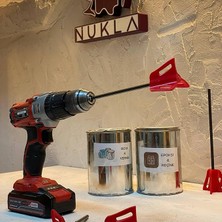 Misda Store Matkap Karıştırıcı Uç – Epoxy Reçine Karıştırma Ucu, Boya, Taş Tozu ve Alçı Için Mikser Ucu - Küçük Epoksi Için Yeniden Kullanılabilir Boya Karıştırma Ucu - Şarzlı Matkap Mixer Ucu. 1-2 Litre