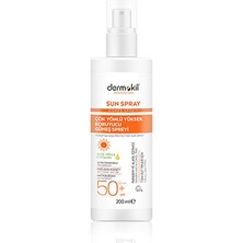 Misda Store Sun Spray Çok Yönlü Güneş Koruyucu SPF50 200 ml