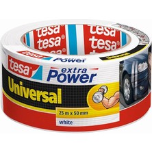 Misda Store Duct Tamir Bandı, Extra Power Universal, Beyaz, 25M x 50MM