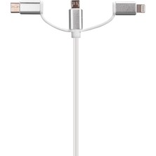 Misda Store SL-IPH20 HDMI To 3 In 1 2m Mobil Telefon Uyumlu Görüntü Aktarıcı Kablo