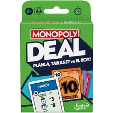 Misda Store Gaming Monopoly Deal Kart Oyunu - Türkçe Versiyon
