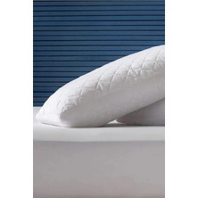 İz Home 2li Set Premium Air Flow Klimalı Yastık 50X70 %100 Hcs Silikon Dolgulu Kapitoneli
