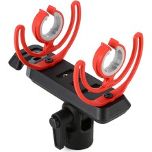 Misda Store Sm4-R, Shotgun Shock Mount, 3/8' Veya 5/8' Yuvalı (Rycote Lyre Malzemeli)