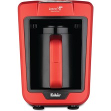 Misda Store Kaave Trio 4 Fincan Kapasiteli Közde & Sütlü Türk Kahvesi Makinesi Rouge