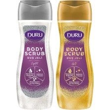 Misda Store Body Scrub Crystal & Gold Duş Jeli 2X450 ml Ikili Set