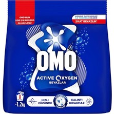Misda Store Active Oxygen Toz Çamaşır Deterjanı Beyazlar Için, 1.2 kg