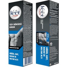Misda Store Men Tüy Dökücü Krem Erkeklere Özel Hassas Ciltler Için (1 x 200 Ml)