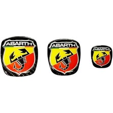 Misda Store Evo Abarth Logo Ön Arka Takım