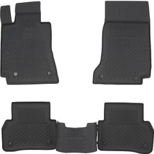 Misda Store Mercedes Benz C Serisi W205 (2014-2020) ile Uyumlu 4.5d Oto Paspas