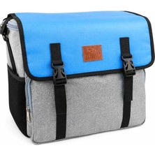 Misda Store 16 Litre Termos Çanta Yalıtımlı Sıcak Soğuk Muhafazalı Kamp Piknik Seyahat Çantası (Gri)