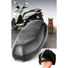 Misda Store Caro (836) Motosiklet Deri Sele Kılıfı Örtüsü Brandası Vespa Gts 300 ile Uyumlu