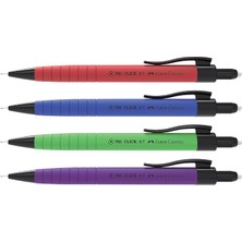 Misda Store Uçlu Kalem Tri-Click Vers. Rubberized, 0.7, Asorti