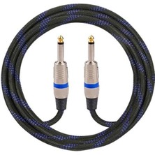 Misda Store FS10 Enstrüman Jack Kablosu 6.35 mm Jak Kablo 10 Metre