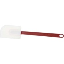 Misda Store Silikon Spatula - Pasta Kreması Spatulası - Plastik Saplı - 25 cm