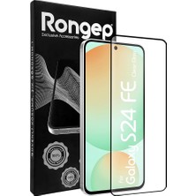 Misda Store Samsung Galaxy S24 Fe Için Ekran Koruyucu Anti-Static Temperli Cam 9h Sertliğinde Ekranı Kaplayan Görüntü Kalitesini ve Dokunmatiği Etkilemeyen Darbelere ve Çizilmeye Karşı Premium Koruma