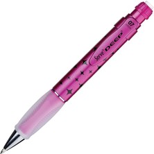 Misda Store Deep Mekanik Kurşun Kalem 0.7 mm Metalik Pembe Pırıltı Deseni
