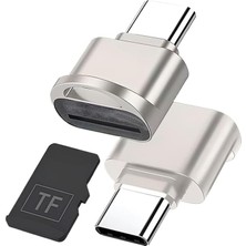 Misda Store Card Reader Kart Okuyucu Tüm Type C Cihazlar Için Çipli Kart Okuyucu ve Dönüştürücü (Ha-02 Type C - Micro Kart Okuyucu)