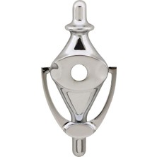 Misda Store Kumru Kapı Tokmağı Taktak Dürbün Uyumlu Tak Tak Zil Krom