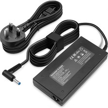 Misda Store 150W 19.5V 7.7A Ac Adaptör Şarjı Hp Omen 15-Ax 15-Dc 17-An Pavilion 15-BC200 15-BC500 Zbook Studio X360 15 G3 G4 G5 HSTNN-CA27 TPN-DA03 776620-001 917677-003 4.5x3.0mm Mavi Uç
