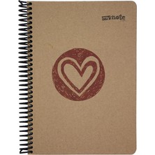 Misda Store Kraft Defter A5 100 Yp Karelı