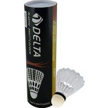 Misda Store Ds 6 Badminton Topu, Unisex, Beyaz, Tek Beden