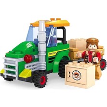 Misda Store 28401 Sun Blx-Çiftlik Set Traktör 1FGR.103 Parça