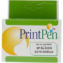 Misda Store NO.650XL (CZ101AE) Siyah Yüksek Kapasite Muadil Mürekkep Kartuşu