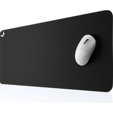 Misda Store Classic - Gaming Oyuncu Gamer Mouse Pad, Kaymaz Taban Büyük Boy Large Ofis Tipi Mouse Ped, Fare Altlığı, Düz Masa Koruyucu Klavye Altı Mousepad 70X30 cm (Siyah, 70X30)