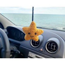 Misda Store Yıldız, Oto Dikiz Aynası Süsü, El Yapımı, Hediyelik, Araba Iç Aksesuarı