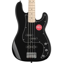 Misda Store Squier Affinity Precision Bass Pj Mn Bpg Blk Bas Gitar