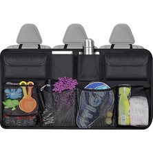 Misda Store Araç Bagaj Düzenleyici Çanta 8 Bölmeli Organizer Araba Çantası Oto Içi Aksesuar Otomobil Aksesuarları Eşya Malzeme Düzenleme Fileli Bagaj Düzenleyici Çanta