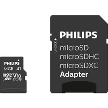 Misda Store FM64MP45B/10 Sınıf 10 Micro Sdxc 64 GB Hafıza Kartı Adaptörü
