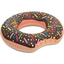 Misda Store Yüzme Simidi, Donut, 12 Yaşından Itibaren, 107 cm (1x Kahverengi)