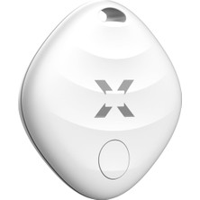 Storemax Defyasell Xenon Smart Air Tag Akıllı Bluetooth Takip Cihazı Anahtar Çanta Bavul ve Evcil Hayvan Için Kayıp Eşya Bulucu Uzun Pil Ömürlü Ios Uyumlu (Beyaz) X6605