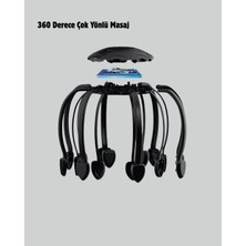 İlk El Grup Kafa Masaj Cihazı 8 Motorlu 360 Derece Tam Kapsamlı Rahatlatıcı Masaj