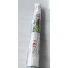  masa örtüsü tek kullanımlık sofra 90 cm x 10 metre şeffaf desenli naylon sofra 5 paket toplam 50 metre