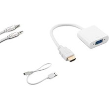 Leaf Shop SL-HVS13 HDMI To VGA + Audio Micro USB Çevirici