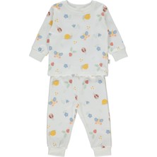 Bebetto Interlok Pijama Takımı 2li (Sweet Pyjamas/26) Ekru