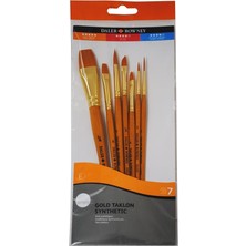 Leaf Shop Rowney Taklon Fırça Seti Kısa Sap 7'li (216920700)