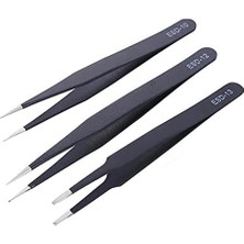 Leaf Shop 3 Parça Antistatik Cımbız Seti (10-12-13)