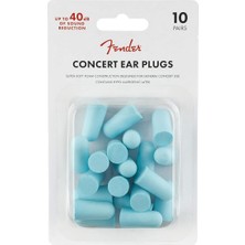 Leaf Shop »concert Ear Plugs« Köpük Kulak Koruması - 32DB'YE Kadar - 10 Çift - Renk: Daphne Blue