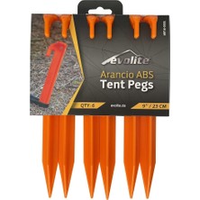 Leaf Shop Arancio Abs Çadır Kazığı - 6 Adet