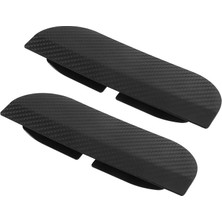 Leaf Shop Karbon Desenli Araba Ayna Yağmur Koruyucu Siper – Evrensel Uyumlu, Su Geçirmez, Kolay Montaj – Yan Ayna Görüş Koruyucu Siperlik 2’li Set