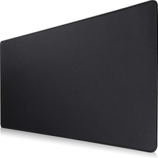 Leaf Shop Bvifiox Büyük Oyun Mouse Pad 89,9 cm x 39,9 cm x 0,3 Cm, Premium Dokulu Kumaşlı Genişletilmiş Büyük Mouse Pad, Kaymaz Kauçuk Taban (SIYAH-9040)