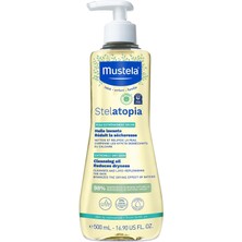 Leaf Shop Mustela Stelatopia Temizleme Yağı 500ML 1 Paket (1 x 1 Adet)